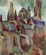 Delaunay, Robert Study of Tower oil painting reproduction